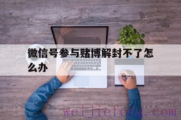 微信号参与赌博解封不了怎么办（微信号参与赌博封了怎么解封）