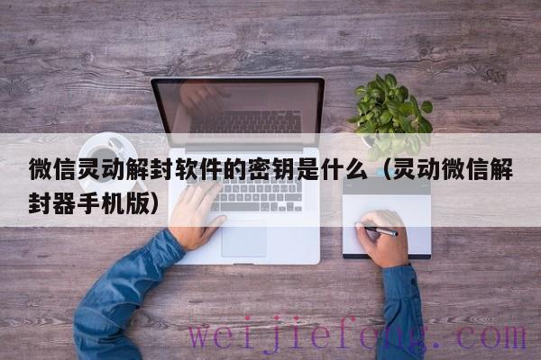 微信灵动解封软件的密钥是什么（灵动微信解封器手机版）